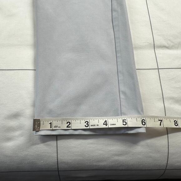 7 Diamonds Pants Mens 30x30 Fog Gray Infinity Chino Performance Golf Stretch - Picture 11 of 11